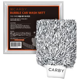 [MURO] CARBY Abundant Bubble Car Wash Mitt without Damage the Paintwork _ Vehicle wash products, car accessories, detailing car wash